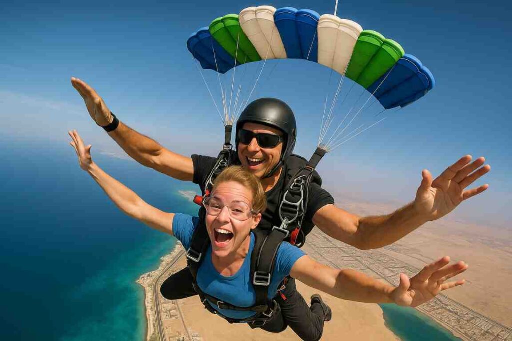skydiving jeddah