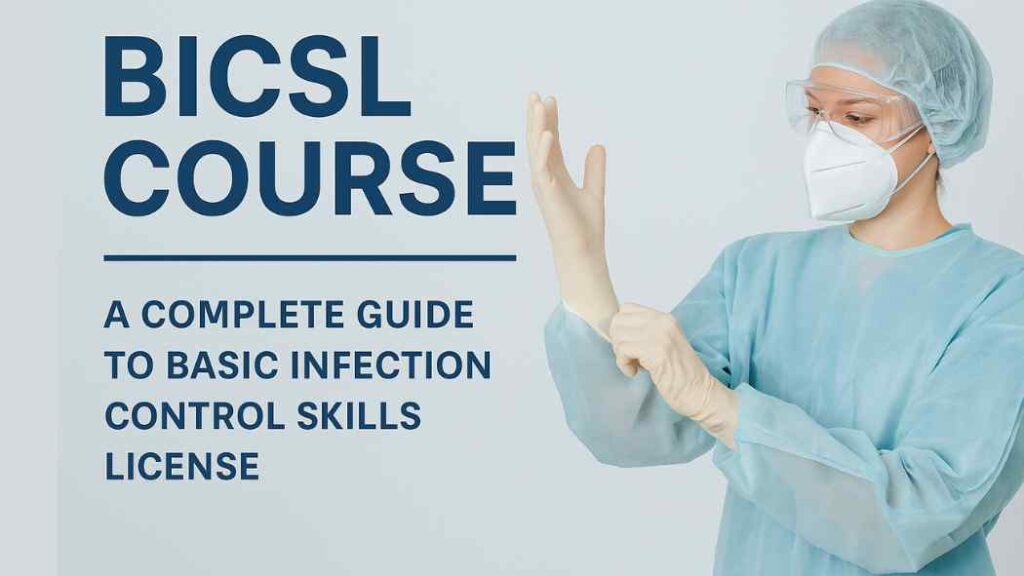 BICSL Course: Complete Guide to Basic Infection Control Skills License for Medical Professionals bicsl course