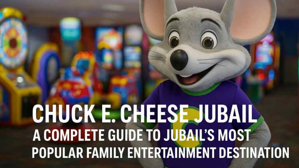 chuck e cheese jubail