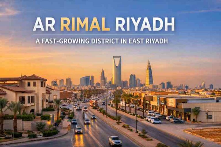 Ar Rimal: A Comprehensive Guide to Riyadh’s Fast-Growing Neighborhood ...