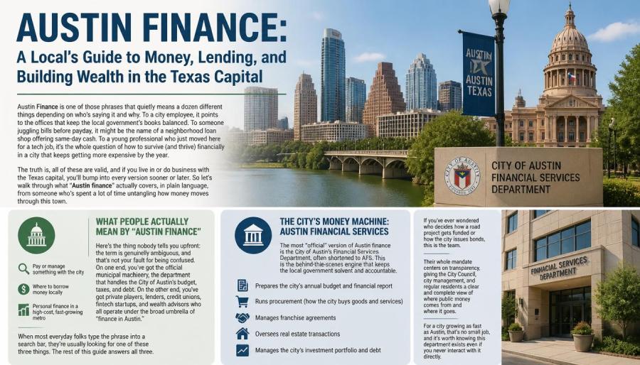 Austin Finance: A Local’s Guide to Money, Lending, and Building Wealth in the Texas Capital Austin Finance