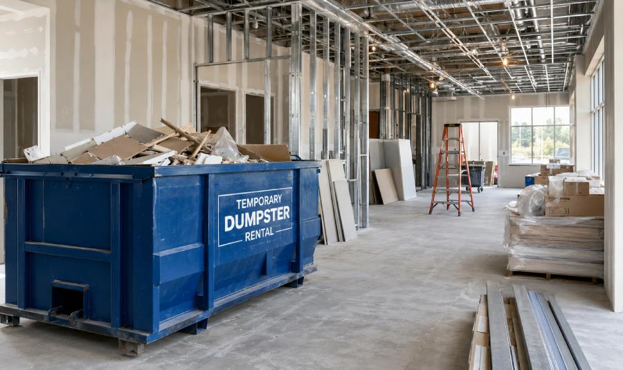 Dumpster Rental Strategies for Interior Construction and Build-Out Projects Dumpster Rental Strategies for Interior Construction and Build-Out Projects