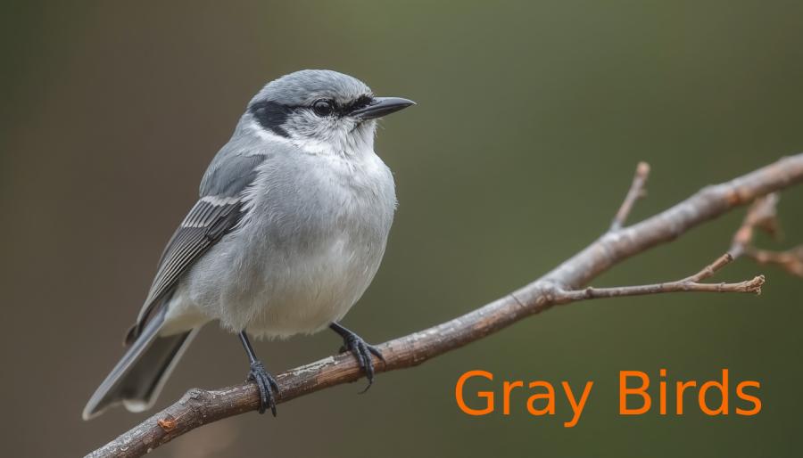 Gray Birds: A Birder’s Guide to Spotting and Identifying These Subtle Beauties Gray Birds