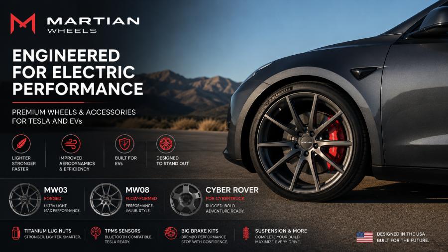 Martian Wheels: The Aftermarket Tesla Wheel Brand That Earned a Cult Following Martian Wheels
