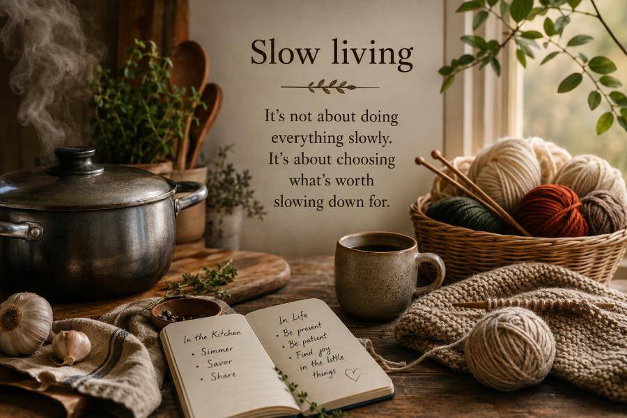Slow Living in a Fast Kitchen World Slow Living in a Fast Kitchen World