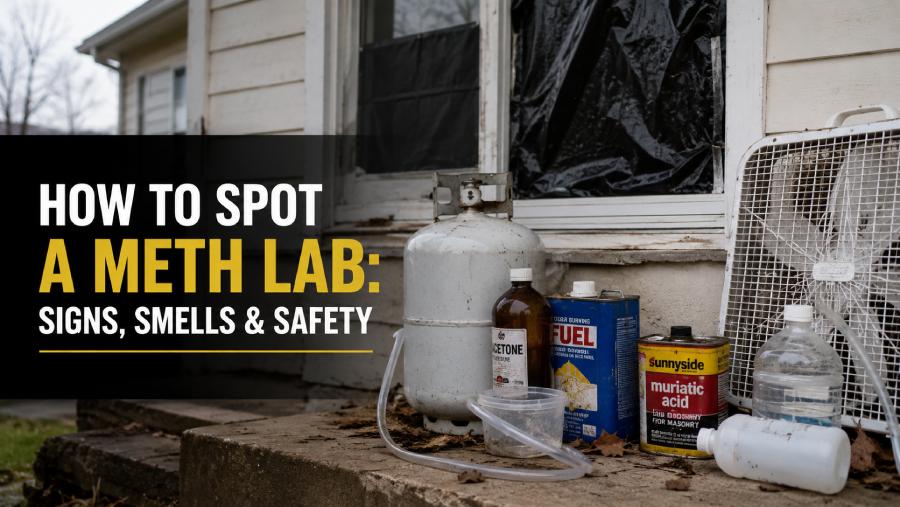 How to Spot a Meth Lab: Signs, Smells & Safety How to Spot a Meth Lab: Signs, Smells & Safety