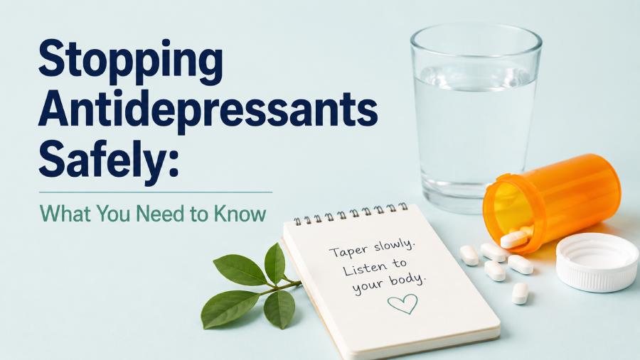 Stopping Antidepressants Safely: What You Need to Know Stopping Antidepressants Safely What You Need to Know